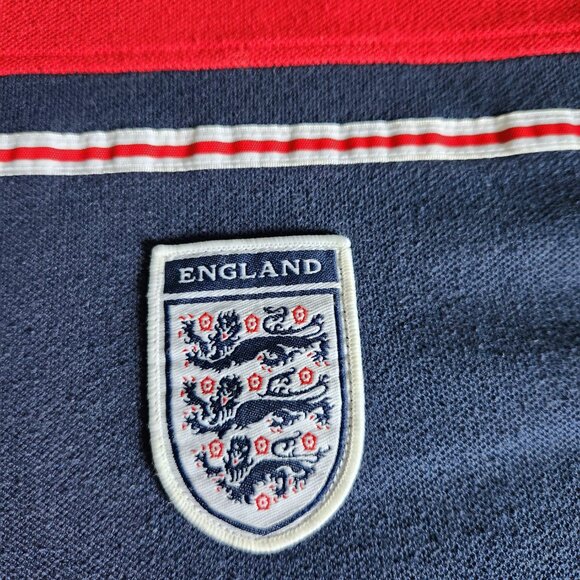 England Football Shirt Mens XL Vintage Retro Style Admiral Top - Picture 4 of 10
